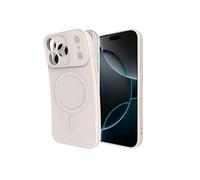 Funda para iPhone 17 Pro MagSafe en TPU Flexible Serie KickCase JUST IN CASE Beige