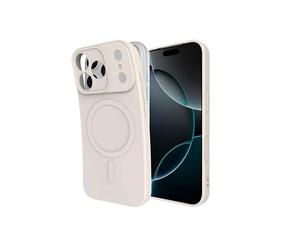 Funda para iPhone 17 Pro MagSafe en TPU Flexible Serie KickCase JUST IN CASE Beige