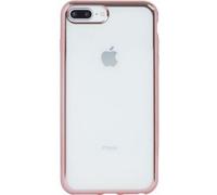 Funda para iPhone 6 Plus/6S Plus/7 Plus/8 Plus Contorno de metal suave