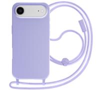 Funda para iPhone Air de silicona Soft Touch con cordón ajustable para el cuello
