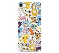 Funda para iPhone iPhone 7 - iPhone 8 - iPhone SE Oficial de Pokémon Patrón Sticker. Elige el diseño Que más te guste para tu iPhone iPhone 7 - iPhone 8 - iPhone SE