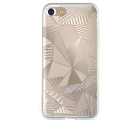 Funda para iPhone SE 2020/8/7 Gráficos Triangulares Semirígidos