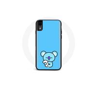 Funda para Iphone X Bangtan BTS BT21 Koya RM Fondo Azul