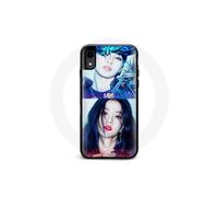 Funda para Iphone XR Blackpink Grupo K-pop Chicas Lisa y Jisoo Lovesick girls cartel el álbum