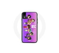 Funda para iPhone XR BTS TinyTAN Animación Póster RM Jin Suga J-Hope Jimin Jungkook Y V Mic Drop Baile