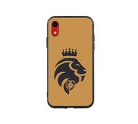 Funda para iPhone XR Oficial de Kings League Ultimate Móstoles en Silicona Líquida Negra [Flexible, Semidura y Ultra-Resistente] [Protección contra Caídas]