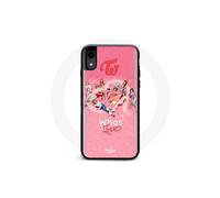 Funda para Iphone XR TWICE Logo Rojo Póster What Is Love
