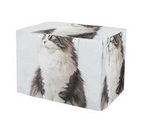 Funda para jaula de perro Maine Coon Cat resistente a los rayos UV, resistente al viento, para dueños de mascotas, grande