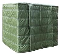 Funda para jaula de perro, tienda de campaña cálida de invierno para perros, resistente al viento y de privacidad, tela Oxford con relleno de algodón, ideal para protección y comodidad de mascotas