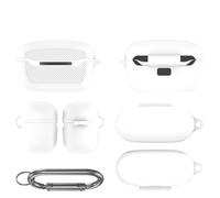 Funda para JBL Endurance Race 2, Funda Protectora de Silicona para Auriculares, Suave, Resistente al Polvo y a los Golpes (Blanco)