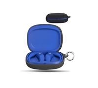 Funda para JBL Endurance Zone Wireless Headphones,daunke Funda de silicona suave, funda hipoalergénica con mosquetón, protección completa, negro