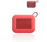 Funda para JBL GO 5 Altavoz Bluetooth Portátil, yystao Funda de Silicona Compatible con JBL GO5 Resistente a Golpes A Prueba de Polvo Duradero Rojo
