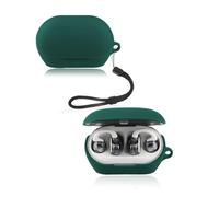 Funda para JBL SOUNDGEAR Clips Auriculares yystao Funda de Silicona Suave Compatible con JBL SOUNDGEAR Clips, con Cordón, Resistente al Polvo, Resistente a Golpes y Duradero, Verde