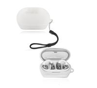 Funda para JBL SOUNDGEAR Clips Auriculares yystao Funda de Silicona Suave Compatible con JBL SOUNDGEAR Clips, con Cordón, Resistente al Polvo, Resistente a Golpes y Durable, Transparente