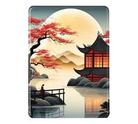 Funda para Kindle 2024 11ma Generación 6.0" Flip Carcasa PU Cuero Silicone Blanda Estuche Magnética Auto Despertar o Dormir Anti Caida Caso Mariposa Coloreado Patrón 2024 Kindle 11.a Gen (9)