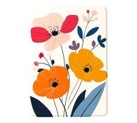 Funda para Kindle 2024/2022 11ª Gen 6,0" - Patrón Noche Libro Castillo Flor Estuche Protector Auto Wake/Sleep con Antigolpes y Antiarañazos, Híbrido PU + TPU Flip Carcasa 2024/2022 Kindle (2)