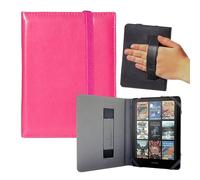 Funda para Kindle Colorsoft - Compatible con Kindle Colorsoft Signature Edition 2024-2025, Funda de Varios Estampados para ebook, con sujeta Mano, Suave y Ligera. (Fucsia)