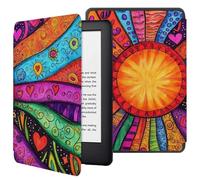 Funda para Kindle Oasis - Funda Impermeable Inteligente De Cuero Sintético De Primera Calidad con Función De Encendido Y Apagado Automático para Kindle Oasis De Novena Y Décima -Estilo Bohemio