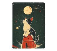 Funda para Kindle Paperwhite 2024 12ª Gen 7,0" - Patrón Flor Auroras de Colores Estuche Protector Auto Wake/Sleep con Antigolpes y Antiarañazos, PU + TPU Flip Carcasa Kindle Colorsoft (4)