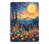 Funda para Kindle Paperwhite 2024 12ª Gen 7,0" - Patrón Flor Auroras de Colores Estuche Protector Auto Wake/Sleep con Antigolpes y Antiarañazos, PU + TPU Flip Carcasa Kindle Colorsoft (5)