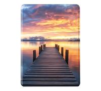 Funda para Kindle Paperwhite 2024 12ª Gen 7,0" - Patrón Libro Invertido Gato Estuche Protector Auto Wake/Sleep con Antigolpes y Antiarañazos, PU + TPU Flip Carcasa Kindle Colorsoft (5)