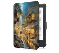Funda para Kobo Clara Colour/BW 2024 y Kobo Clara 2E 2022 | Delgado, resistente a los arañazos, impermeable, anticolisión | Auto Despertar o Dormir | Muñeco de nieve Patrón, 6" Pantalla (7)
