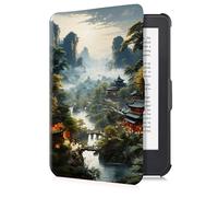 Funda para Kobo Clara Colour/BW 2024 y Kobo Clara 2E 2022 | Delgado, resistente a los arañazos, impermeable, anticolisión | Auto Despertar o Dormir | Gato Libro de diseño de 6" Pantalla (6)