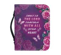 Funda para la Biblia para hombres y mujeres, funda grande impermeable para la Biblia con asa y regalos patrióticos del 4 de julio, bolsa de la Biblia, Portada de la Biblia T, 10.2 X 7 in, Mochilas