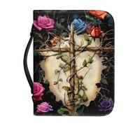 Funda para la Biblia para hombres y mujeres, funda grande impermeable para la Biblia con asa y regalos patrióticos del 4 de julio, bolsa de la Biblia, Portada de la Biblia B, 11.2 X 8 in, Mochilas