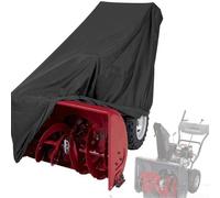 Funda para lanzador de nieve con diseño impermeable y resistente al viento, cierre de cremallera para un ajuste seguro en diferentes modelos de quitanieves