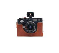 Funda para Leica mara de película), Zakao hecha a mano de piel auténtica auténtica con correa de mano (marrón)
