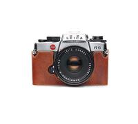 Funda para Leica R5, Zakao hecha a mano de piel auténtica con correa de mano