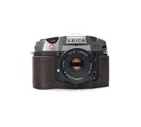 Funda para Leica R9, Zakao hecha a mano de piel auténtica con correa de mano