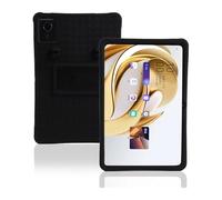 Funda para Lenovo Chromebook Duet Gen 9 2024 de 11" Tableta Funda de Silicona Suave con Soporte para Chromebook Duet 11M889 de 10,95"(Black,Duet 11 11M889)