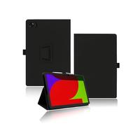 Funda para Lenovo Legion Tab Gen 5/Y700 Gen 5(2026) Tablet de 8,8 pulgadas, yystao PU Funda protectora - Correa de mano, diseño con textura de piel, color negro