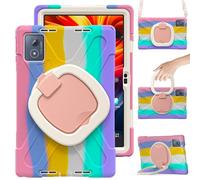 Funda para Lenovo Tab K11 Plus 11.5" TB-352FU TB-352XU 2024, Carcasa Lenovo Tab K11 Plus 11.5" TB-352FU TB-352XU 2024, Funda Protectora Resistente para Niños con Soporte Giratorio & Correa de Hombro
