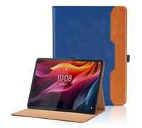 Funda para Lenovo Tab K11 Plus/Lenovo Tab M11 Plus 11.45 Pulgadas PU Cuero Flip Tableta Carcasa con Bolsillo y Soporte para bolígrafo Múltiple Ángulo Soporte Cubierta con Supporto Funzione, Azul