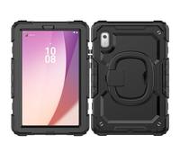 Funda para Lenovo Tab M9 de 9.0 pulgadas modelo 2023 TB-310FU a prueba de golpes para niños, protector de pantalla de grado militar, funda resistente a prueba de golpes con asa giratoria, soporte para