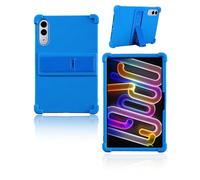 Funda para Lenovo Xiaoxin Pad Pro GT Tablet 11.1 Pulgadas 2025 Última TB710FU, yystao Niños Suave Silicona Funda Protectora Soporte Ajustable (Azul)