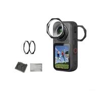 Funda para lente Insta360 X6, paquete de 2 unidades, polvo a prueba de | Cristal óptico de alta transparencia, para un video nítido para capturar, sin distorsión de color, se adapta cómodamente