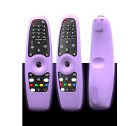 Funda para LG AN-MR20GA / AN-MR19BA / AN-MR18BA / AN-MR650A / AN-MR600 Control remoto [Antipérdida] Antideslizante LG Magic Remote AKB758555501 Funda protectora (morado)