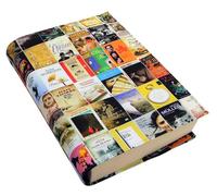 Funda para libro, Ajustable - Protección para libros, Impermeable, Adaptable a cualquier grosor, Tapa de libro estampada - 4 tamaños diferentes. (175, G)