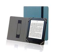 Funda para libro electrónico de 6" universal de lino, cáñamo natural, para sony, kobo, tolino, pocketbook