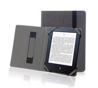Funda para libro electrónico de 6" universal de lino, cáñamo natural, para sony, kobo, tolino, pocketbook
