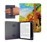 Funda para Libro electrónico eReader eBook de 6 Pulgadas - Kobo, Woxter, Tagus, BQ, Energy, SPC, Inves, Papyre, Wolder, Nolim - 6" Universal - elástico (Toscana)