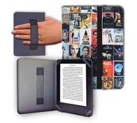 Funda para Libro electrónico eReader eBook de 6 Pulgadas - Kobo, Woxter, Tagus, BQ, Energy, SPC, Sony, Inves, Papyre, Wolder, Nolim - 6" Universal - elástico (Cine)