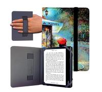 Funda para Libro electrónico eReader eBook de 6 Pulgadas - Kobo, Woxter, Tagus, BQ, Energy, SPC, Sony, Inves, Papyre, Wolder, Nolim - 6" Universal - elástico (parís3)
