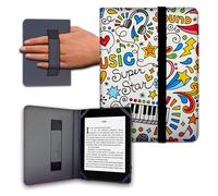 Funda para Libro electrónico eReader eBook de 6 Pulgadas - Woxter, Tagus, BQ, Energy, SPC, Inves, Papyre, Wolder, Nolim - 6" Universal - elástico (11)