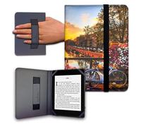 Funda para Libro electrónico eReader eBook de 6 Pulgadas - Woxter, Tagus, BQ, Energy, SPC, Inves, Papyre, Wolder, Nolim - 6" Universal - elástico (61)