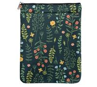 Funda para libros con patrón de flores rojas para mujeres, abuela, mamá, esposa, lectores, bibliotecaria con cremallera y asa de bolsillo frontal, impermeable, funda para libros, club, regalos